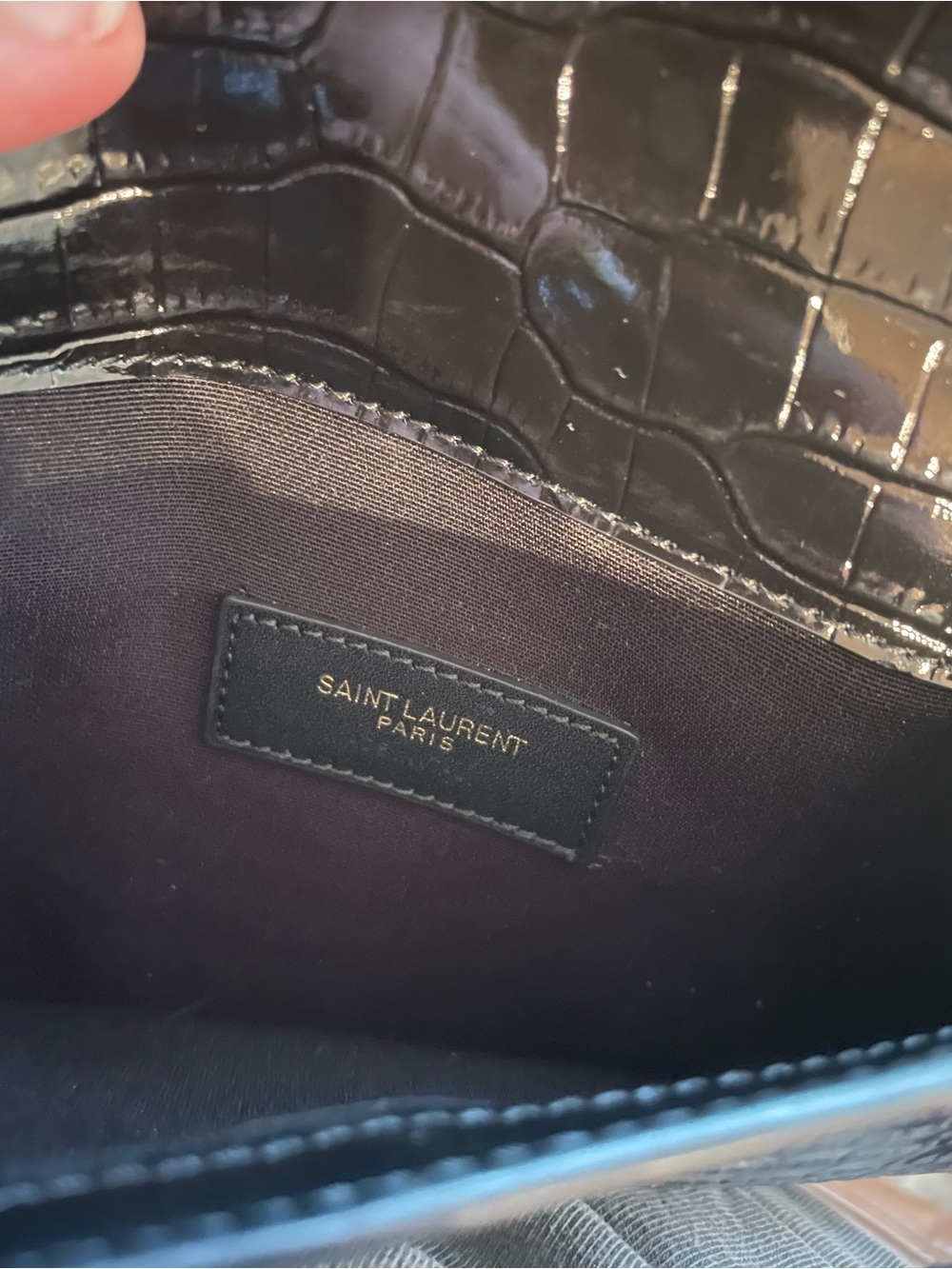 YSL Uptown Clutch - Picture 6 of 12